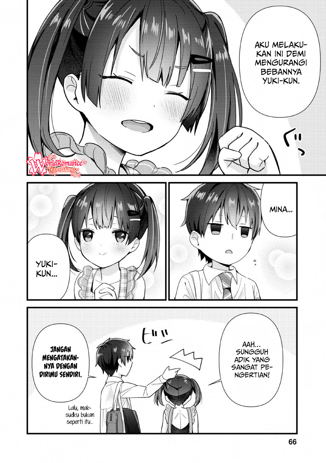 The Cute Girl Sitting Next to Me Is Trying to Make Me Fall in Love With Her as a Way to Ridicule Me, but the Tables Were Turned on Her Before She Knew It Chapter 02 Gambar 31